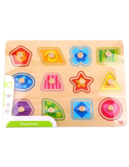 Shape sorter puzzle 15 pieces TOOKY TOY - Educational toy