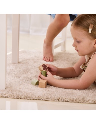 VIGA PolarB Montessori Wooden Blocks - Animals 50 pcs.