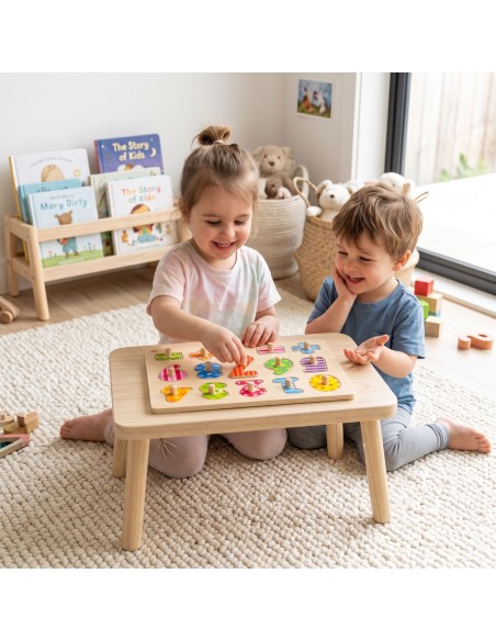Tooky Toy Wooden Number Puzzle - Learning to count and write