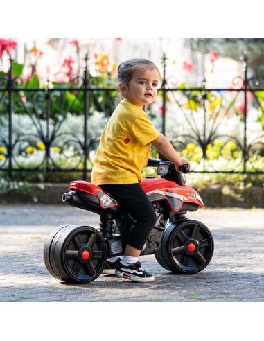 FALK Racing Team Ride-on Motorbike Red Wide Wheels 1+