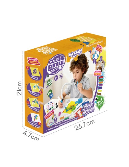 WOOPIE creative painting and crafting set 3 in 1 42 pcs.