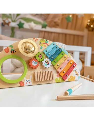 Tooky Toy Multifunctional Music Center - Wooden Toy