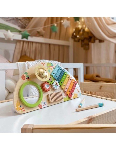 Tooky Toy Multifunctional Music Center - Wooden Toy