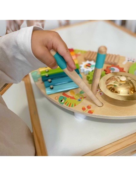Multifunktionales Musikzentrum von Tooky Toy – Holzspielzeug
