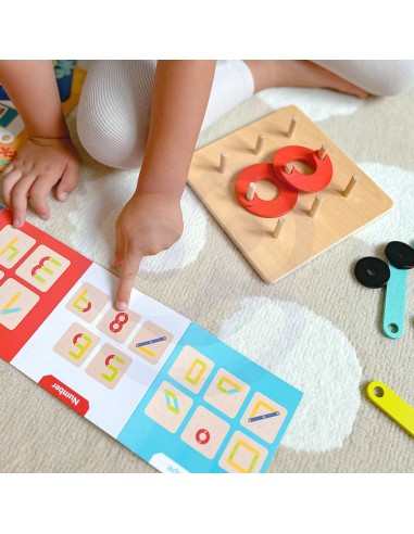 Wooden Mosaic Puzzle Tooky Toy - SEO Educational Toy