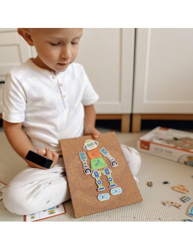 Medinis kūjis „Plaktukas“ Viga - Montessori kūrybinis rinkinys 45 el.