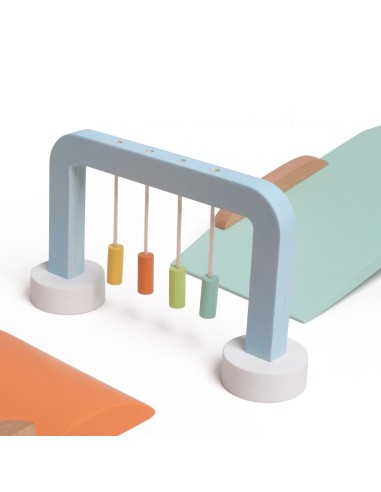CLASSIC WORLD Wooden Obstacle Golf Set