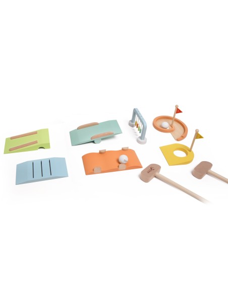 CLASSIC WORLD Wooden Obstacle Golf Set