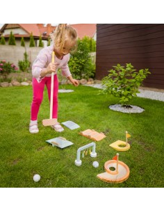 CLASSIC WORLD Medinis mini golfo žaidimas su kliūtimis 2