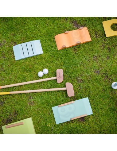 CLASSIC WORLD Wooden Obstacle Golf Set