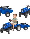 FALK New Holland Tractor with Trailer and Bonnet 2-5 years old