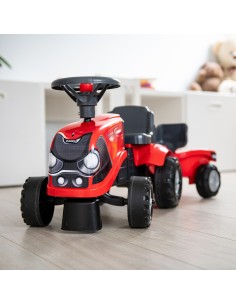 Baby Case IH Ride-on Tractor with Trailer for Children 12+ Months 2