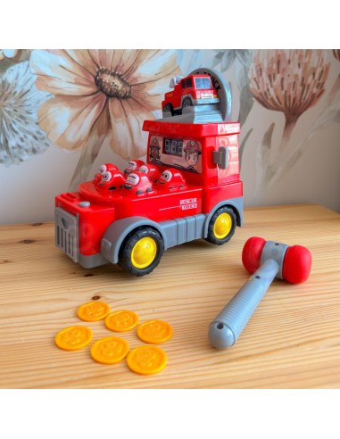 WOOPIE Hammer Fire Department Arcade Game