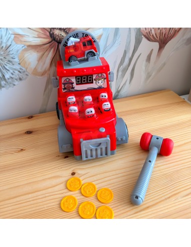 WOOPIE Hammer Fire Department Arcade Game
