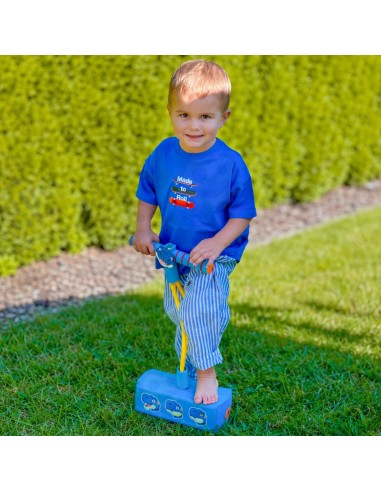 Foam Pogo Jumper Blue Dinosaur WOOPIE