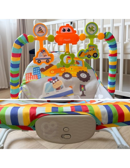 Woopie Baby Vibrating Bouncer - Baby Seat