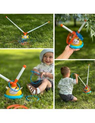 WOOPIE 2-in-1 Automatic Jump Rope Bee Throw
