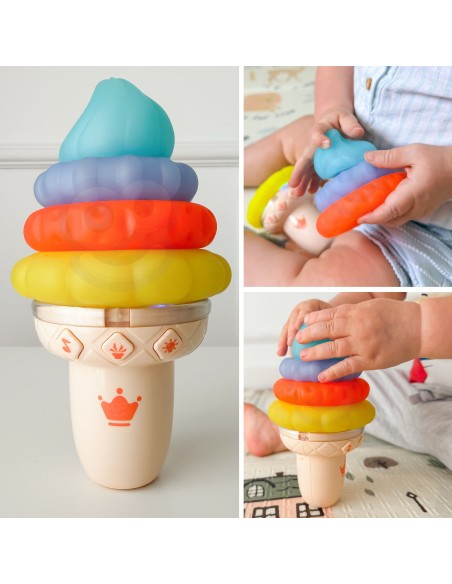 WOOPIE BABY Musical Ice Educational Puzzle - Development and Fun