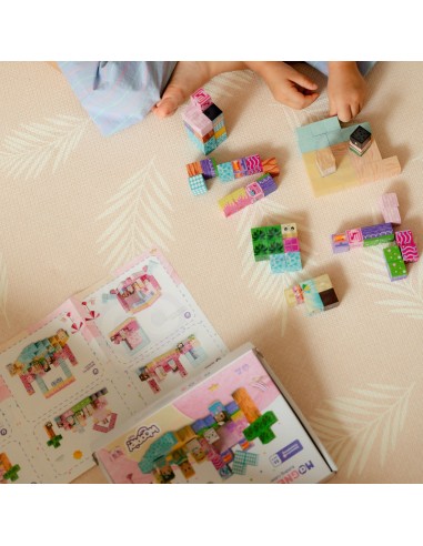 WOOPIE Magnetic Cubes 86 pcs 3D - Set of Magnets for Children