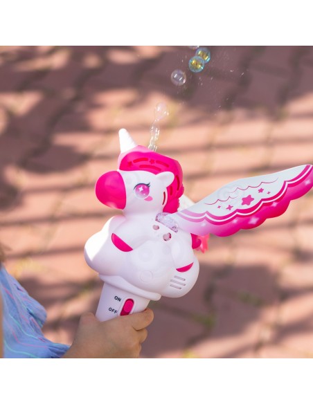 WOOPIE Unicorn Bubble Machine - Magic Wand for Kids