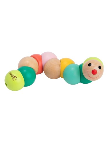 Classic World Wooden Manipulative Caterpillar | Sensory Toy