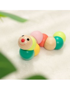 Classic World Wooden Manipulative Caterpillar | Sensory Toy 2