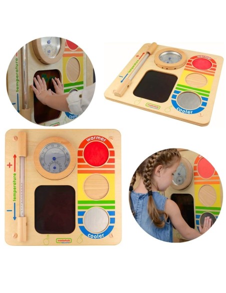 MASTERKIDZ Temperatūros mokymosi lenta - Montessori