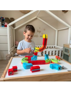 Magnetic Levitating Track 32 pcs WOOPIE - Toy for children 2