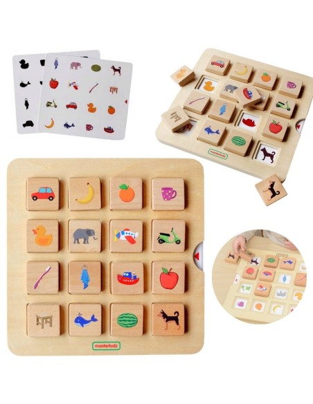 Match Picture Contour and Shadow Game MASTERKIDZ - Educational