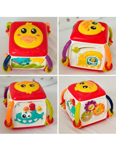 WOOPIE Interactive Educational Cube Funny Cube Drum Piano