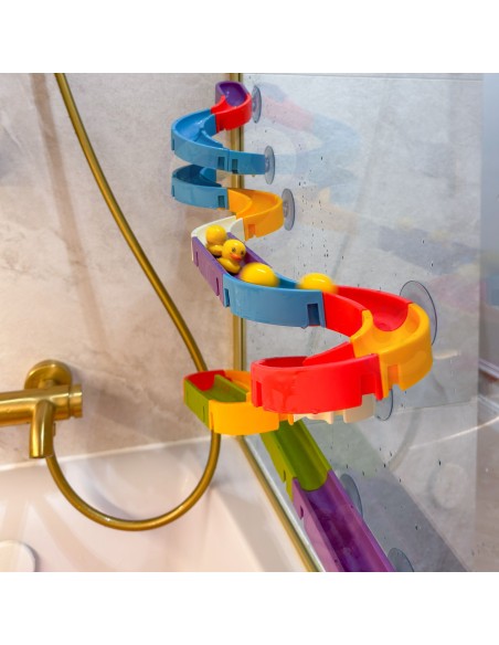 WOOPIE Water Slide Bath Track 48 Pieces - DIY Toy