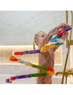 WOOPIE Water Slide Bath Track 48 Pieces - DIY Toy 2