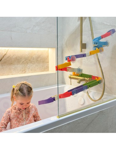 WOOPIE vandens takas su čiuožykla maudynėms 48 el. - „Pasidaryk pats“ žaislas