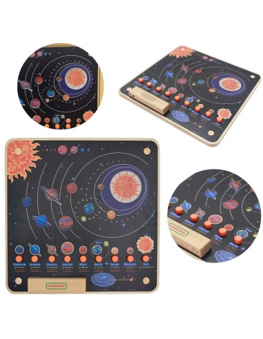 MASTERKIDZ Solar System Board - Planets and Space