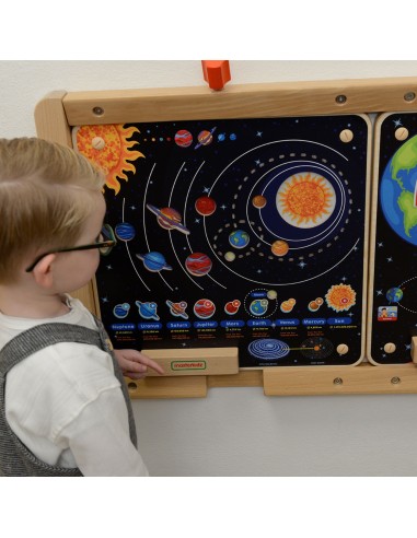 Tablica Układ Słoneczny MASTERKIDZ - Planety i Kosmos
