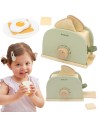 VIGA PolarB Wooden Toaster Set Green with Accessories