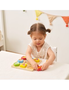 Puzzle Edukacyjne Drewniane Viga Zwierzęta 2