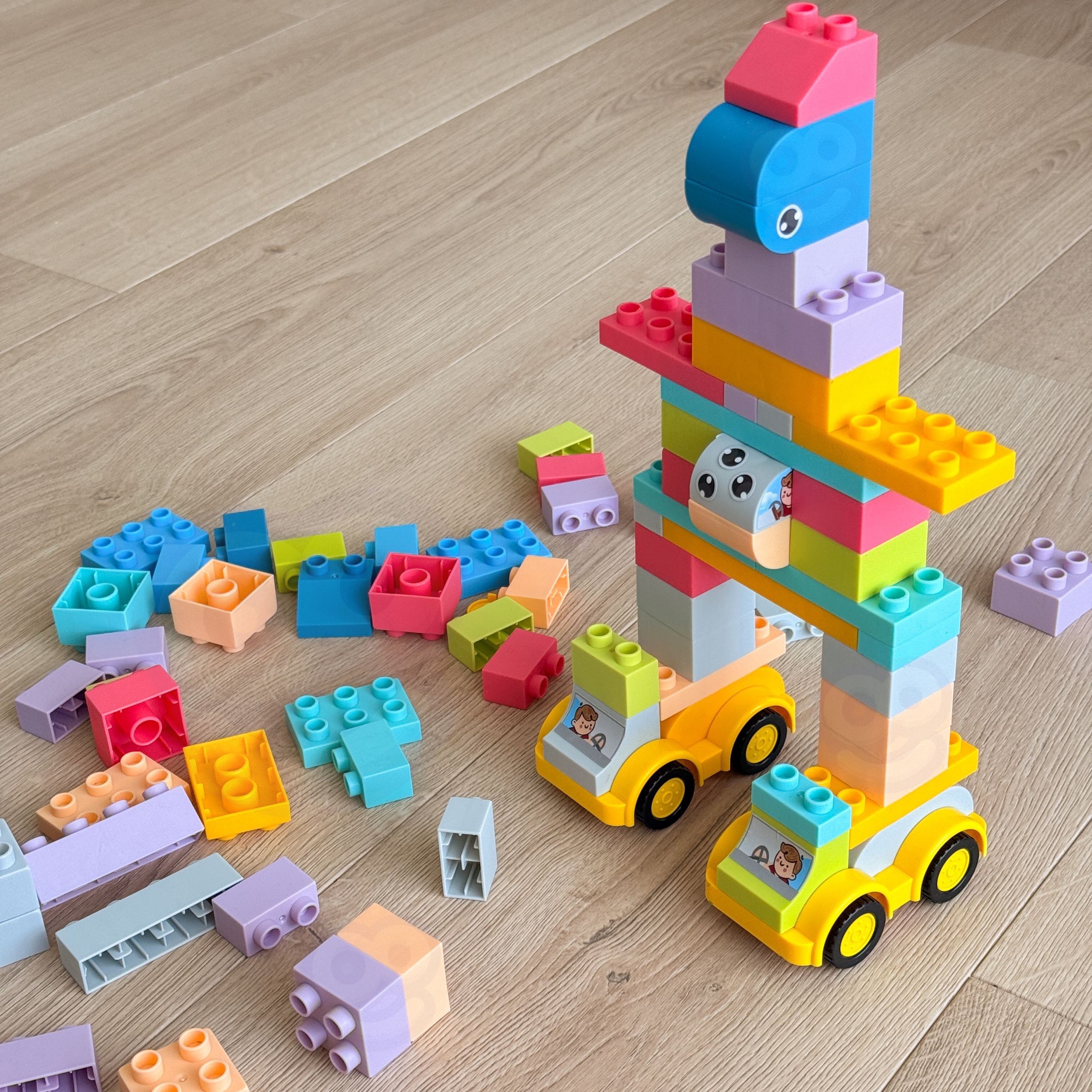 st ehitus klotsid pastel – detailvaade