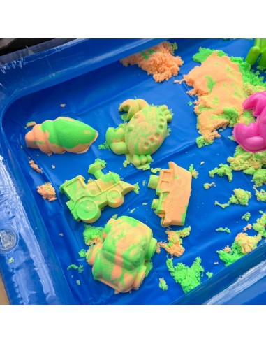 Woopie Sand Spirit Kinetic Sand Set with Pool and Molds