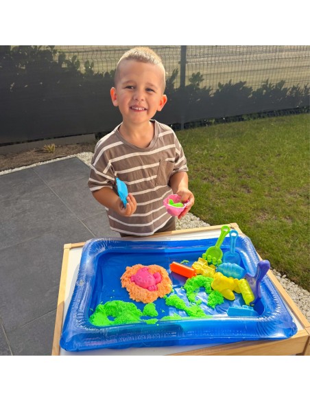 Woopie Sand Spirit Kinetic Sand Set with Pool and Molds