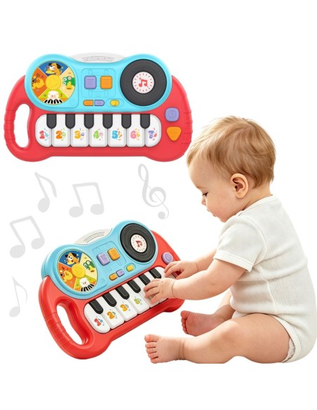 Interactive piano for children educational organ animal sounds