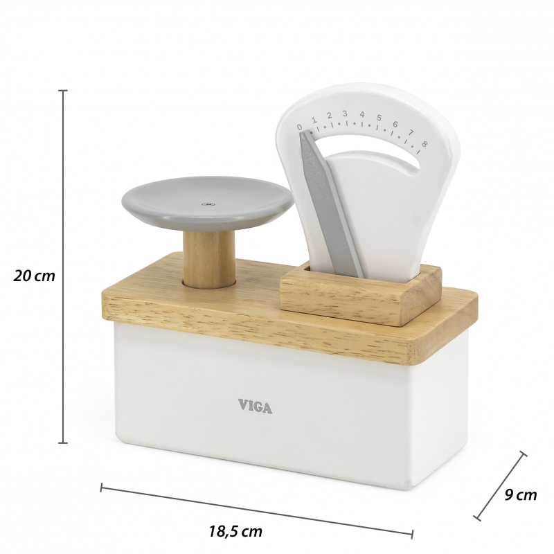 VIGA Drewniana Waga Sklepowa