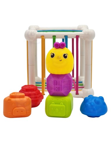 WOOPIE BABY Sensory Cube 7 Pieces Animal Toys