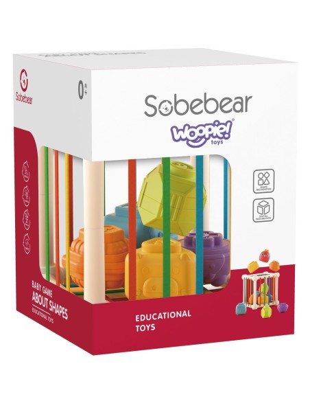 WOOPIE BABY Sensory Cube 7 Pieces Animal Toys