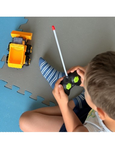 Zdalnie sterowana koparka DIY dla dzieci – nauka i zabawa Woopie