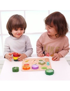 Wooden Vegetable Chopping Set CLASSIC WORLD - Educational Toy 2