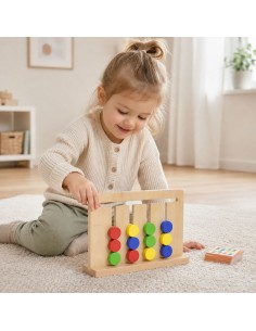 VIGA Montessori Color and Shape Puzzle Game 2