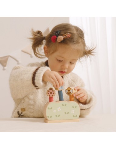 VIGA PolarB Wooden Jumping Animals - Jumping Garden