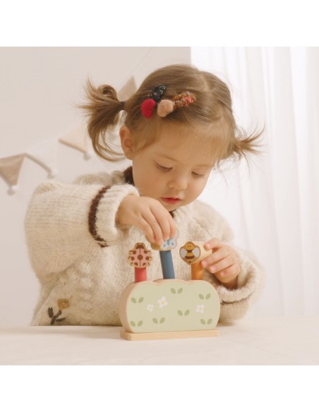 VIGA PolarB Wooden Jumping Animals - Jumping Garden