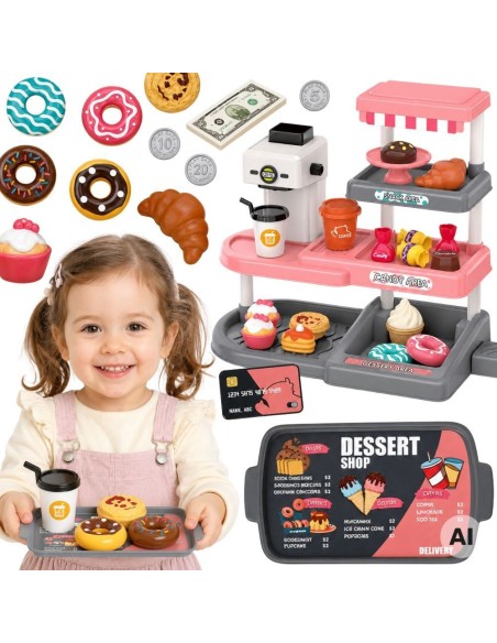 WOOPIE Café Konditorei Kinderladen mit Kasse